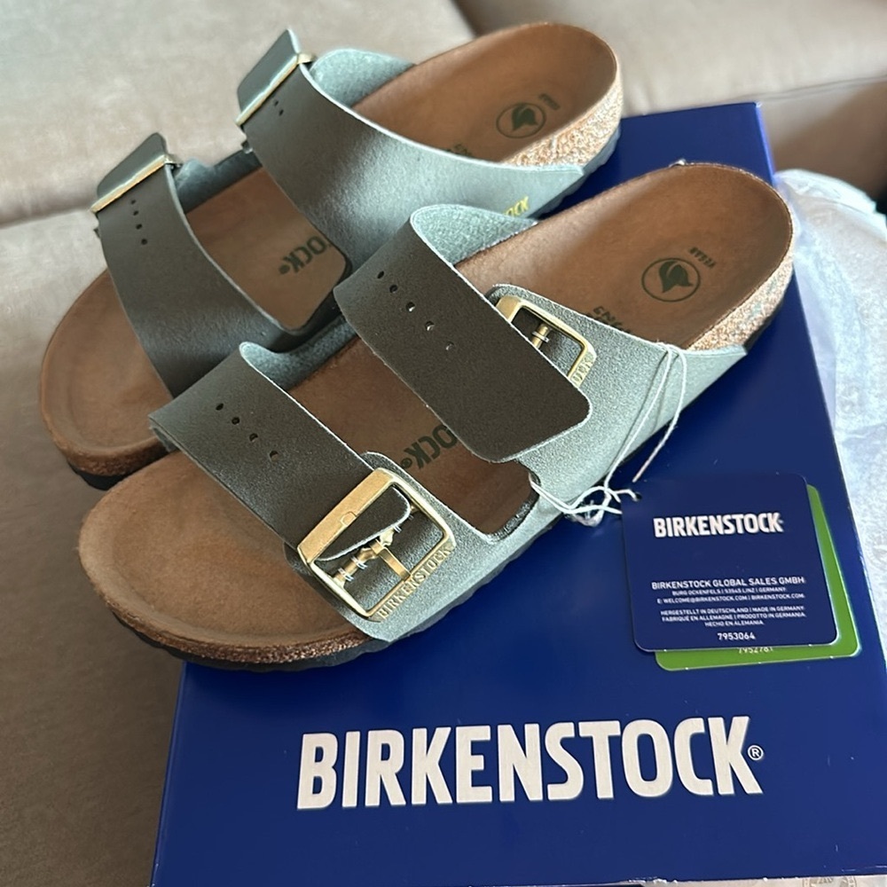 New Birkenstock sandals
